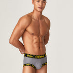 2 Pack Men's Supportive Pouch Low-Rise Trunks