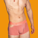 2 Pack Men's Stylish Breathable Modal Sports Trunks