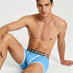 2 Pack Men's Seamless Snug Fit Separate Pouch Smooth Trunks