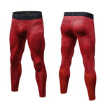 Men's Moisture-Wicking Lining No-Roll Waistband Full Coverage Activewear Tops & Tights