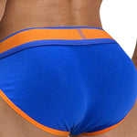 2 Pack Men's Middle-Rise Cotton Sexy Briefs