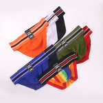 2 Pack Men's High-Stretch Rainbow Sports Comfort Bikini
