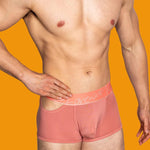 2 Pack Men's Stylish Breathable Modal Sports Trunks