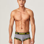 2 Pack Men's Supportive Pouch Low-Rise Trunks
