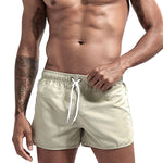 Quick Dry Beach Shorts with Drawstring