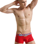 2 Pack Men's Supportive Pouch Breathable Comfort Quick-Dry Stretch Trunks