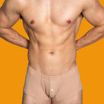 2-pack Men's Solid Color Comfortable Button-down Trunks