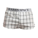 2 Pack Men's Thin & Breathable for Home & Sleep Plaid Boxers