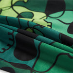 2 Pack Men's Printed High-Stretch Relaxed Fit Sport Activewear Tights