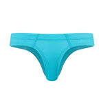 Men's Simple Breathable Mesh Pouch Thong & Strings