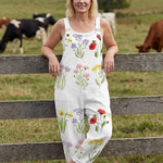 Margaret | Garden Strap Jumpsuit