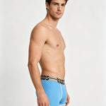 2 Pack Men's Seamless Snug Fit Separate Pouch Smooth Trunks