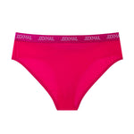 2 Pack Men's Sporty Letter Print Supportive Low-Rise Ice Silk Skin-Friendly Bikini