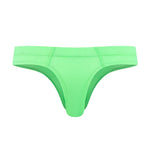Men's Simple Breathable Mesh Pouch Thong & Strings