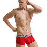 2 Pack Men's Supportive Pouch Breathable Comfort Quick-Dry Stretch Trunks