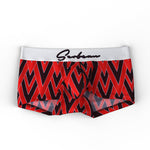 2 Pack Men's Fade-Resistant Printed Skin-Friendly Cooling Airflow Trunks