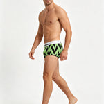 2 Pack Men's Fade-Resistant Printed Skin-Friendly Cooling Airflow Trunks
