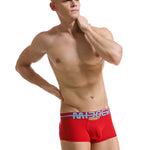 2 Pack Men's Supportive Pouch Breathable Comfort Quick-Dry Stretch Trunks