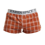 2 Pack Men's Thin & Breathable for Home & Sleep Plaid Boxers