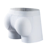 Sponge Cushion Mesh Buttock Boxer Briefs