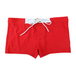Men's Moisture-Wicking Lining Sporty Cut Stay-Put Fit Swim Shorts & Trunks