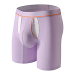2 Pack Men's Anti-Chafing Separate Pouch Breathable Midway Briefs