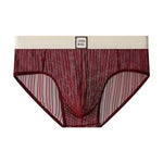 3 Pack Men's High-Stretch Mid-Rise Mesh Comfy & Breathable Briefs