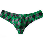 Men’s Low-Rise U-Convex Print Thong