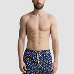Men's Floral Print Quick-Dry Hybrid Chafe-Free Design Adaptive Stretch Board Shorts