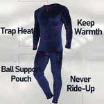 Double Heavyweight Fleece Thermal Underwear Set