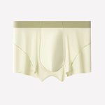3 Pack Men's Seamless & Comfortable Mid-Rise Icy Silk Trunks