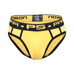3 Pack Men's Sporty Cut Breathable Mesh Solid Color Seamless Briefs