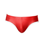 2 Pack Men's Solid Color Breathable U-Pouch Low-Rise Comfy Jockstrap