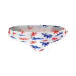 Men's Low-Rise Stylish Print Swim Briefs