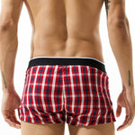 2 Pack Men's Comfy Waistband Day-Long Comfort Anti-Chafing Boxers Shorts
