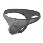 4 Pack Men's Low-Rise Moisture-Wicking Odor-Control Comfort Thongs