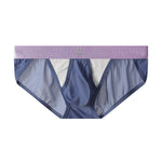 3 Pack Men's Ice Silk Breathable Mesh Low-Rise Classic Briefs