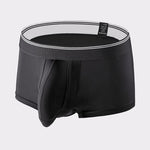 3 Pack Men's Mid-Rise Separation Breathable Elastic Trunks