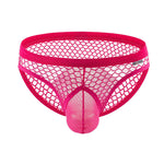 2 Pack Men's Low-Rise Mesh Breathable Bikini