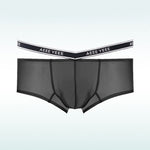 Men's Transparent Ice Silk Waistband Separate Briefs