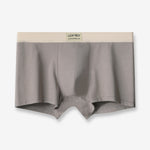 3 Pack Men's Cotton Mid-Rise Breathable Sports Tights Men's Boxer Briefs