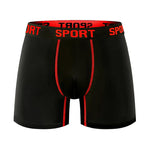 5 Pack Men's Extended Length Seamless Comfort Sporty Cut Odor-Control Boxers Briefs