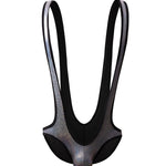 2 Pack Men's Stretchy Faux Leather Fashion Suspenders Bodysuits