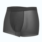 4 Pack Men's Breathable Ice Silk Antibacterial Sports Trunks