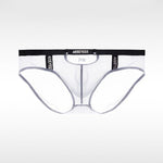 Men's Low Waist Narrow Waist Ice Silk Breathable Convex Pocket Briefs