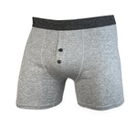 3 Pack Men's Ultra-Soft Breathable Cotton Button Fly Midway Briefs