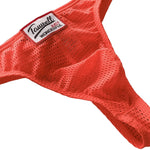 2 Pack Men's Sexy Breathable Mesh Thongs with High Stretch