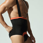 Men's Seamless Comfort Quick-Dry Sporty Cut Anti-Chafing Activewear Tops