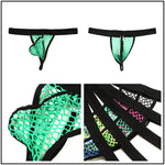3 Pack Men's Mesh Breathable Supportive Pouch Lightweight Thongs