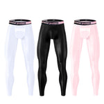 Men's Ice Silk Semi-Transparent Sexy Fitness Pants